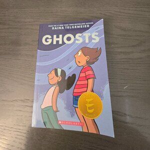 Ghosts by Raina Telgemeier Graphic Novel Good Condition